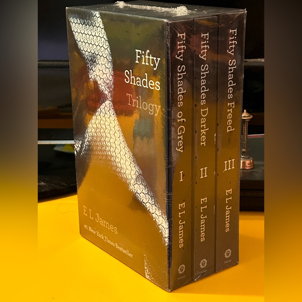 “Fifty Shades Of Grey” Trilogy Sealed Box Set